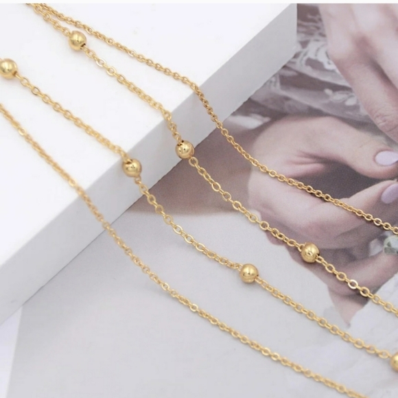 Brand New Gold Pearl Choker Mother Pearls 14k - Picture 4 of 7